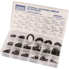 Draper 285 Piece Internal and External Circlip Assortment
