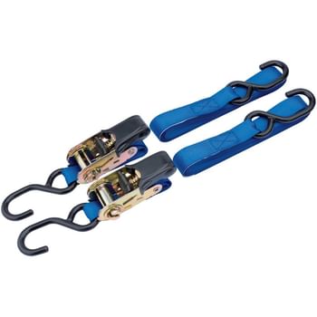 Draper Ratchet Tie Down Strap Set S Hooks