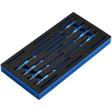 Draper 8 Piece Extra Long Precision Screwdriver Set In Eva Insert Tray