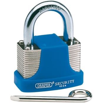 Draper Laminated Steel Combination Padlock