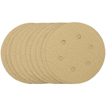 Draper Gold Hook and Loop Sanding Discs 150mm