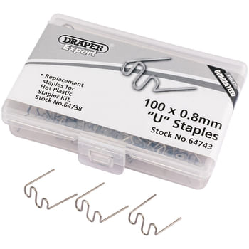 Draper U Staples for Hot Staplers
