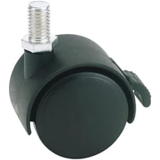 Draper Twin Nylon Wheeled Castor and Brake