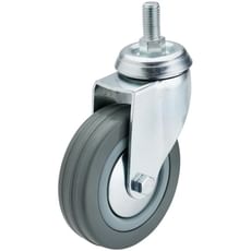 Draper Swivel Bolt Fixing Rubber Castor