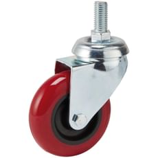 Draper Swivel Bolt Fixing Polyurethane Wheeled Castor