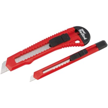 Draper 2 Piece Retractable Snap Off Blade Utility Knife Set
