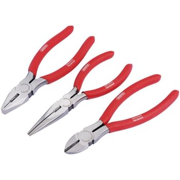 Draper Redline 3 Piece Pliers Set