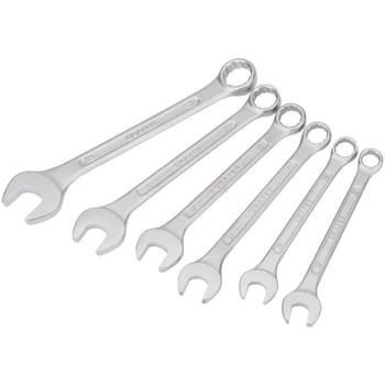 Draper Redline 6 Piece Combination Spanner Set