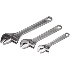 Draper 3 Piece Adjustable Spanner Set