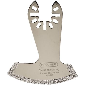 Draper OIS Oscillating Multi Tool Diamond Grout and Mortar Blade