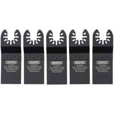Draper 5 Piece OIS Oscillating Multi Tool Plunge Cutting Blade Set