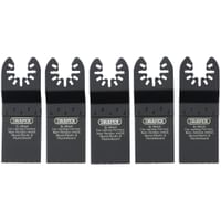 Draper 5 Piece OIS Oscillating Multi Tool Plunge Cutting Blade Set Draper 5 Piece OIS Oscillating Multi Tool Plunge Cutting Blade Set