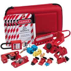 Draper Electricians Safety Lockout Kit in Carry Case