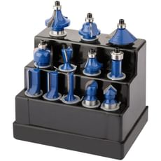 Draper 12 Piece 1/2" Router Bit Set