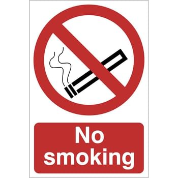 Draper No Smoking Sign