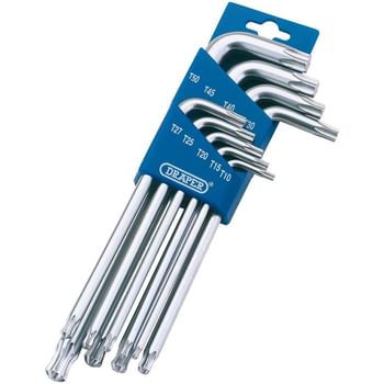 Draper 9 Piece Ball End Torx Key Set