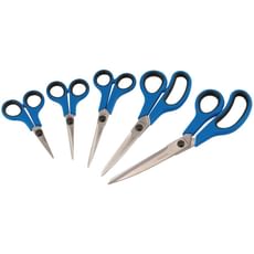 Draper 5 Piece Soft Grip Household Scissor Set