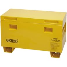 Draper Contractors Site Storage Box Yellow