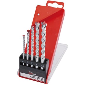 Draper Redline 5 Piece Masonry Drill Bit Set