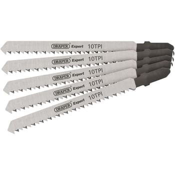 Draper Expert 5 Piece DT101B Jigsaw Blade Set