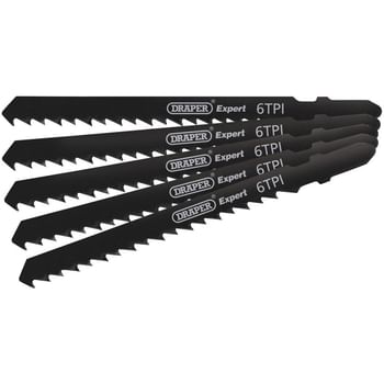Draper Expert 5 Piece DT144D Jigsaw Blade Set