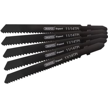 Draper Expert 5 Piece DT118B Jigsaw Blade Set