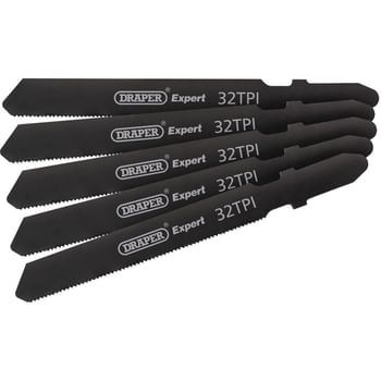 Draper Expert 5 Piece DT118G Jigsaw Blade Set