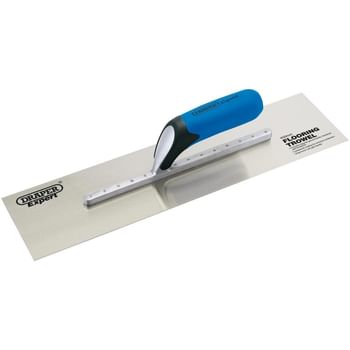 Draper Expert Soft Grip Stainless Steel Pre Worn Plastering Trowel