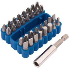 Draper 33 Piece Screwdriver Bit Set and Holder