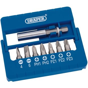 Draper 8 Piece Screwdriver and Magnetic Bit Set
