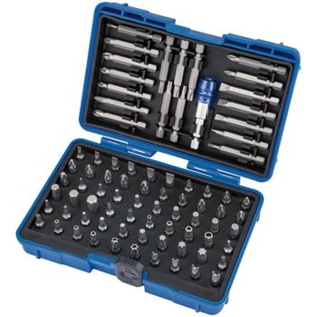 Draper 80 Piece Screwdriver and Magnetic Bit Holder Set
