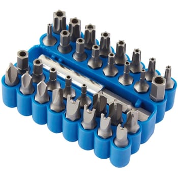 Draper 33 Piece Security Screwdriver Bit Set
