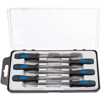 Draper 6 Piece Soft Grip Needle File Set