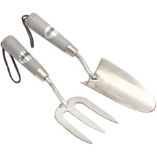 Draper 2 Piece Stainless Steel Hand Fork and Trowel Set
