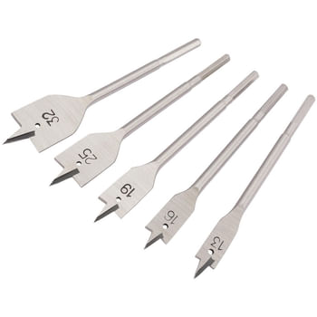 Draper Expert 5 Piece Flat Wood Bit Set