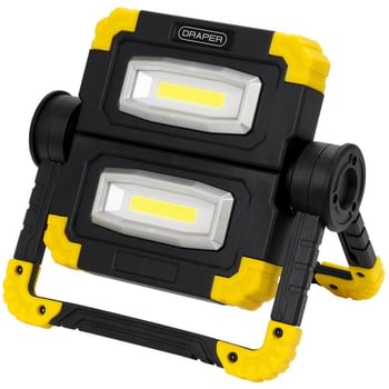 Draper Rechargeable Twin COB LED Work Light