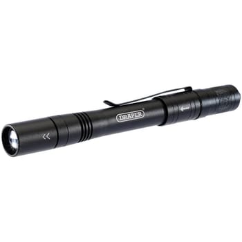 Draper LED Rechargeable Aluminium Penlight