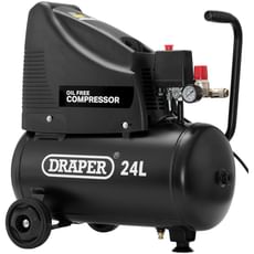 Draper DA25/19/K Oil Free Compressor and Air Tool Kit