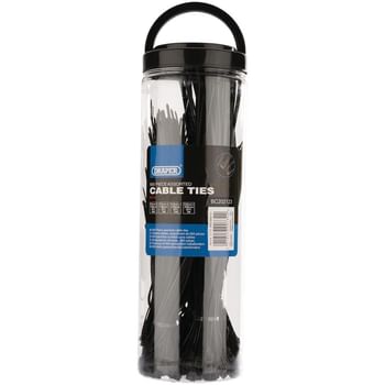 Draper Assorted Black Nylon Cable Ties
