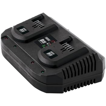 Draper D20TBCF 20v D20 Twin Battery Charger