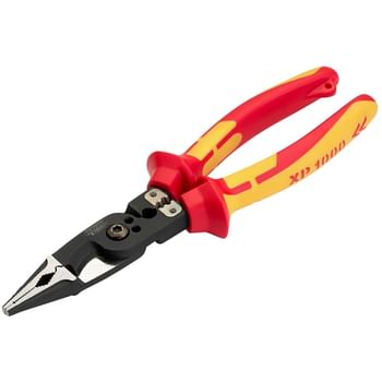 Draper XP1000 VDE Insulated Tethered 8 in 1 Installation Pliers