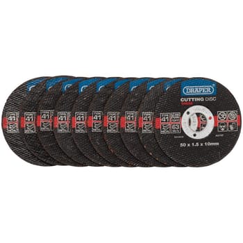 Draper Metal Cutting Discs Pack of 10