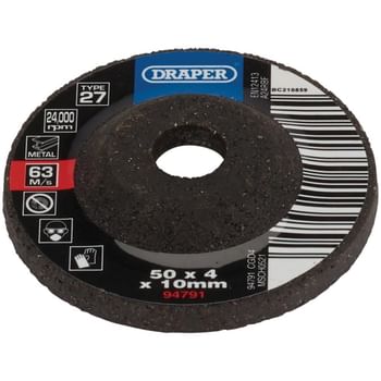 Draper DPC Depressed Centre Metal Grinding Disc