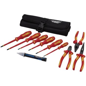 Draper 10 Piece XP1000 VDE Insulated Electrical Tool Kit