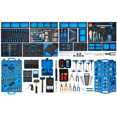 Draper Mechanics Megakit Roller Cabinet, Top Chest and 700 Piece Tool Kit