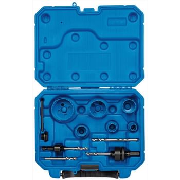 Draper 12 Piece Electricians Hole Saw Kit