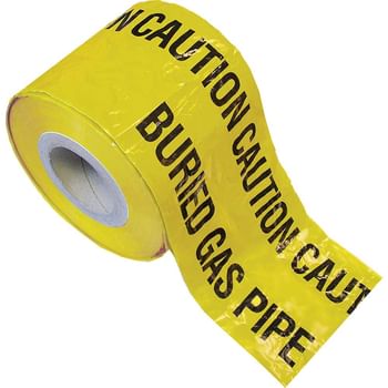 Faithfull Gas Pipe Warning Tape Faithfull Gas Pipe Warning Tape