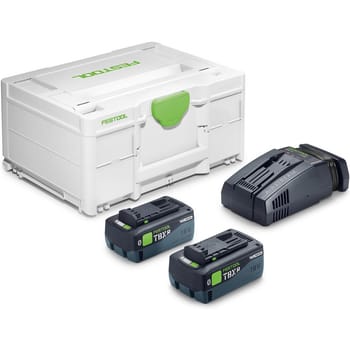 Festool SYS 18v TBX Cordless 2 Battery 8ah and Charger Kit