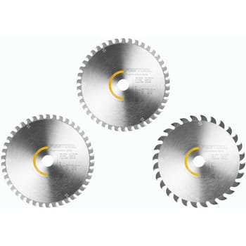Festool F-KSB-SORT/3 168mm Circular Saw Blade 3 Piece Set