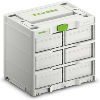 Festool SYS3-RK/6 M 337-Set Systainer Rack